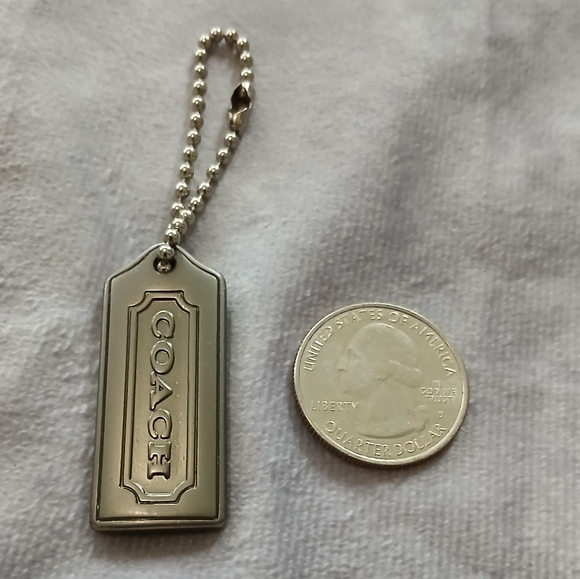 Coach small silver tone accessory - Picture 3 of 4